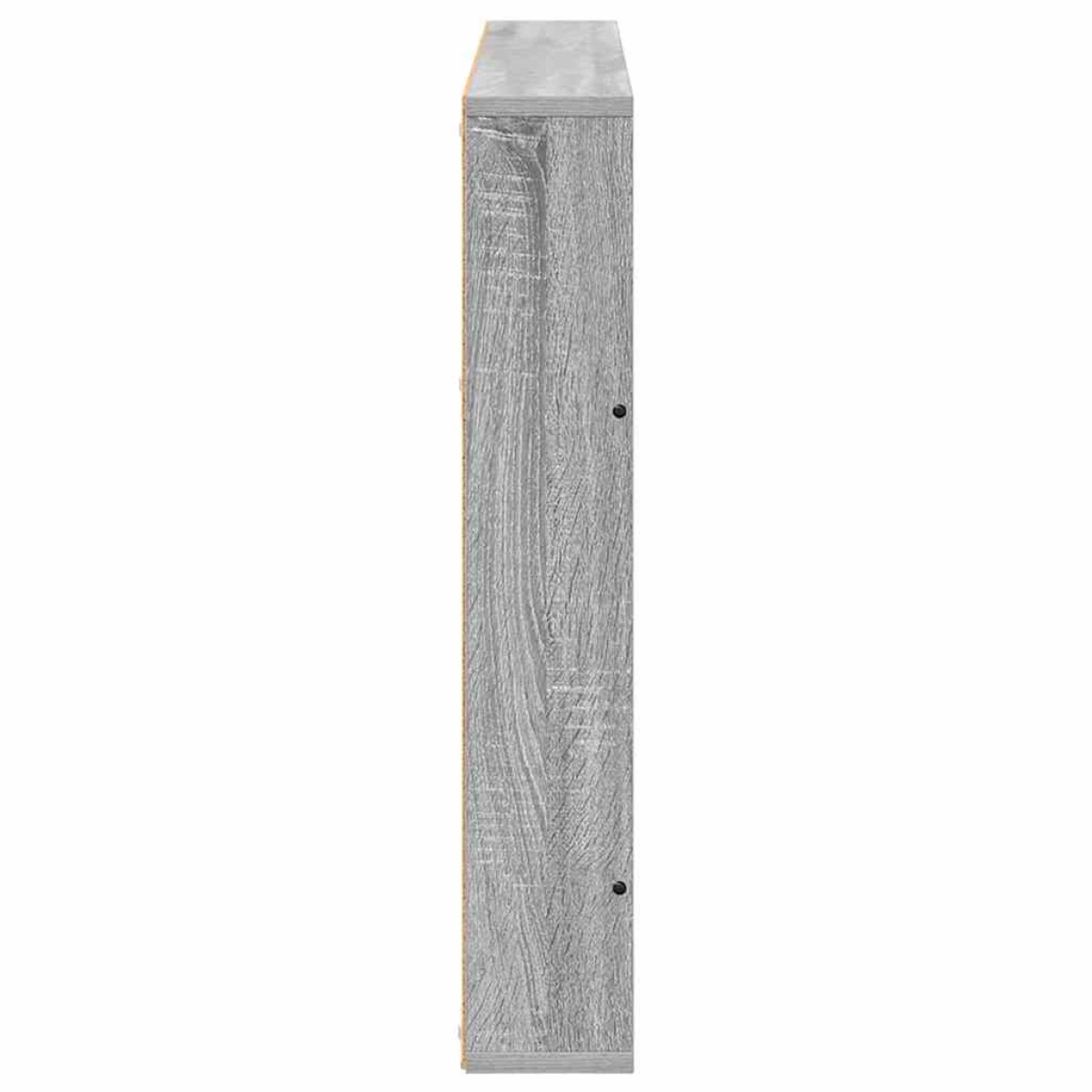 vidaXL Ράφι Περιοδικών με ράφι Γκρίζο Σονομα 100 x 12 x 70 εκ