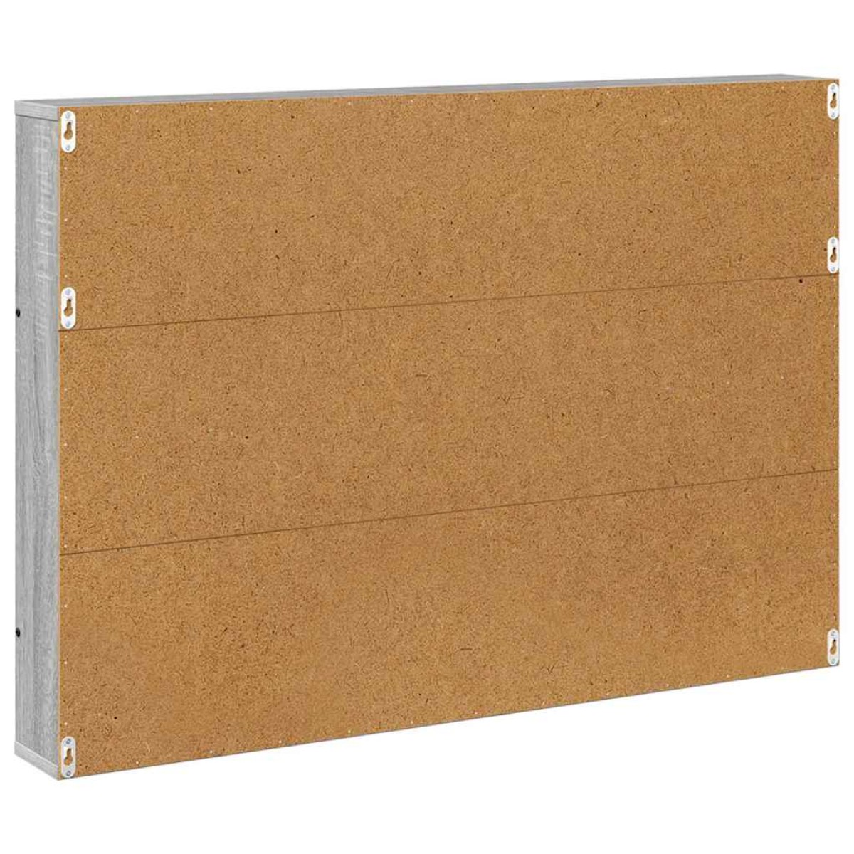 vidaXL Ράφι Περιοδικών με ράφι Γκρίζο Σονομα 100 x 12 x 70 εκ