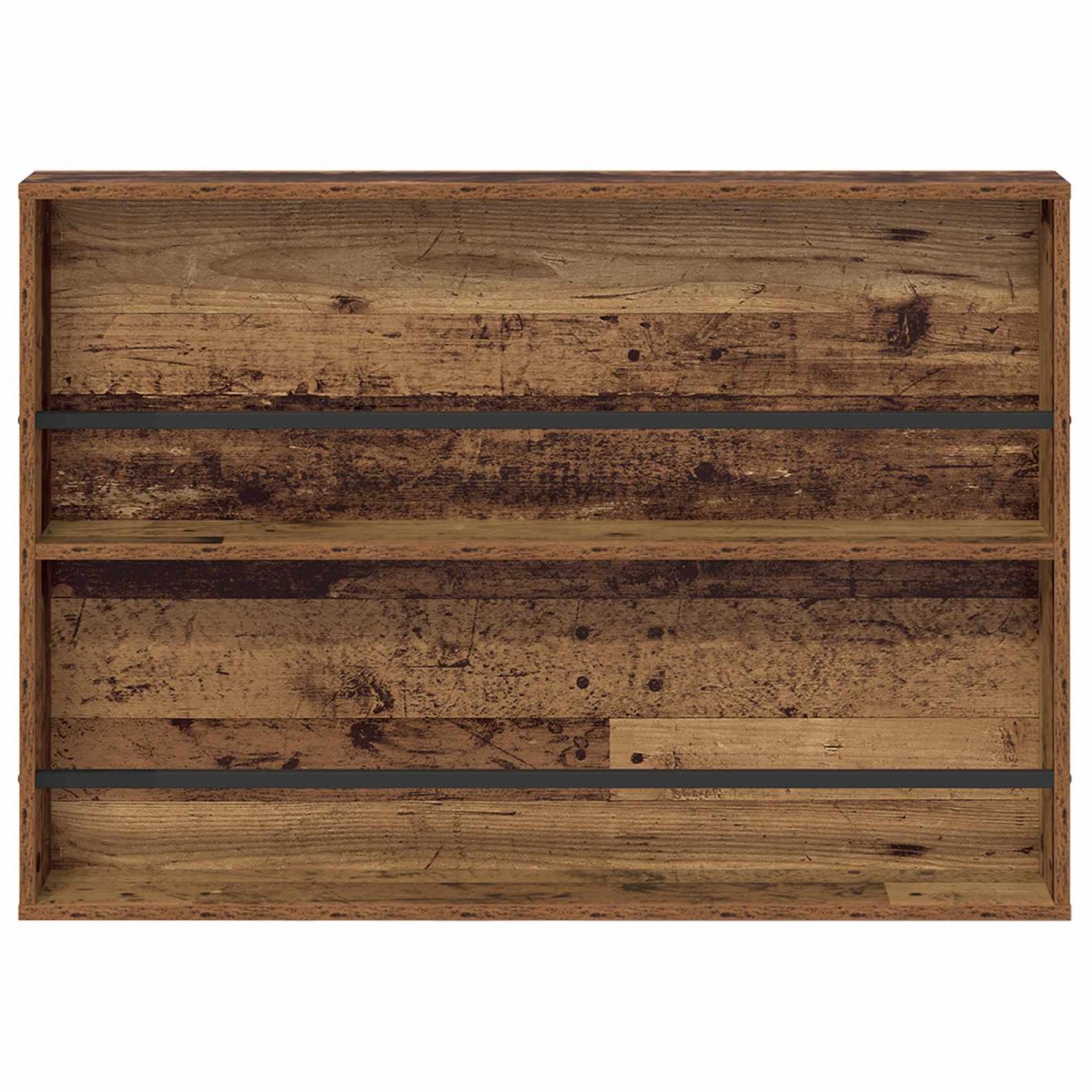 vidaXL Ράφι Περιοδικών Παλιό ξύλο 100 x 12 x 70 εκ Επεξεργασμένο Ξύλο