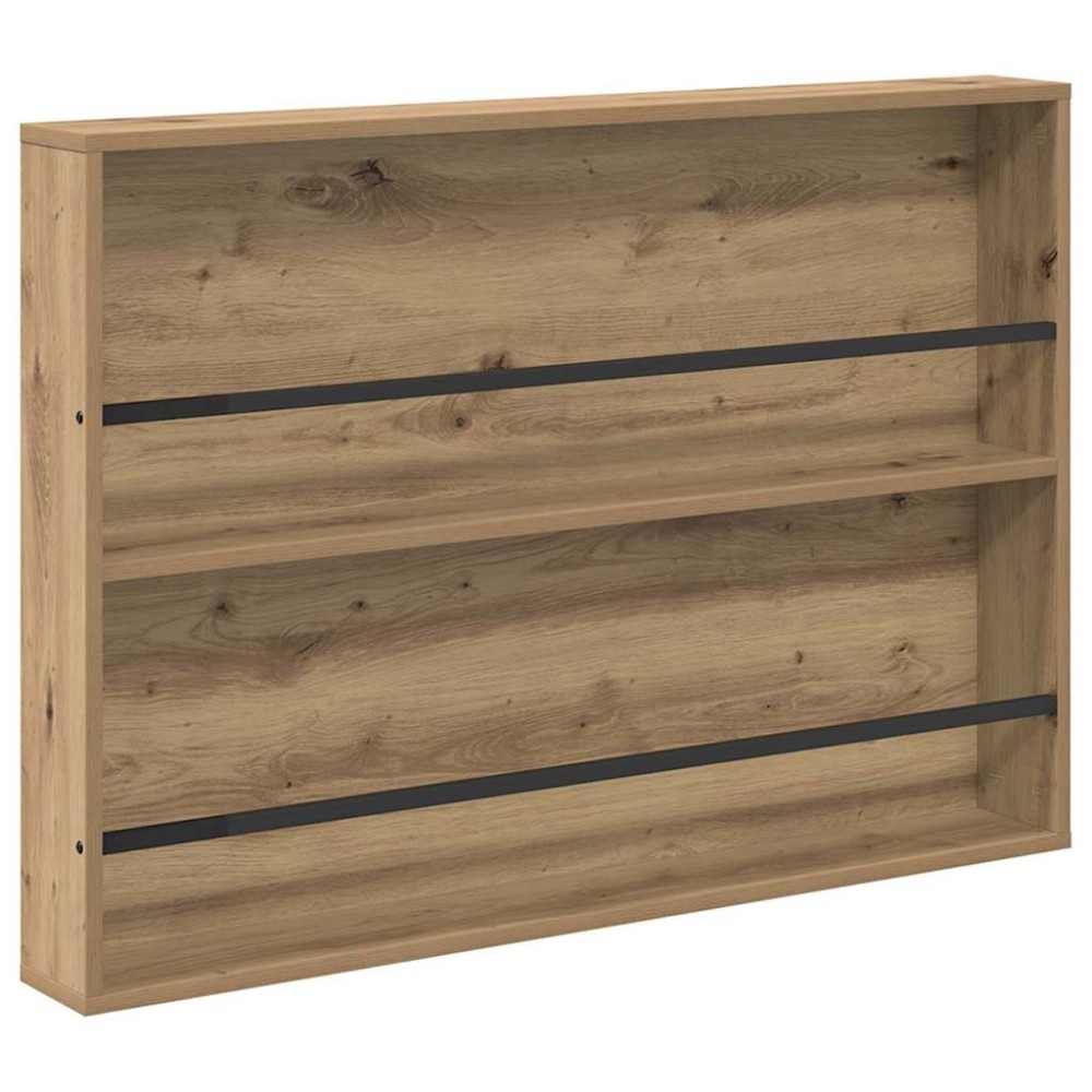 vidaXL Ράφι Περιοδικών Artisan Oak 100 x 12 x 70 εκ Επεξεργασμένο Ξύλο