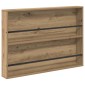 vidaXL Ράφι Περιοδικών Artisan Oak 100 x 12 x 70 εκ Επεξεργασμένο Ξύλο