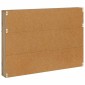 vidaXL Ράφι Περιοδικών Artisan Oak 100 x 12 x 70 εκ Επεξεργασμένο Ξύλο