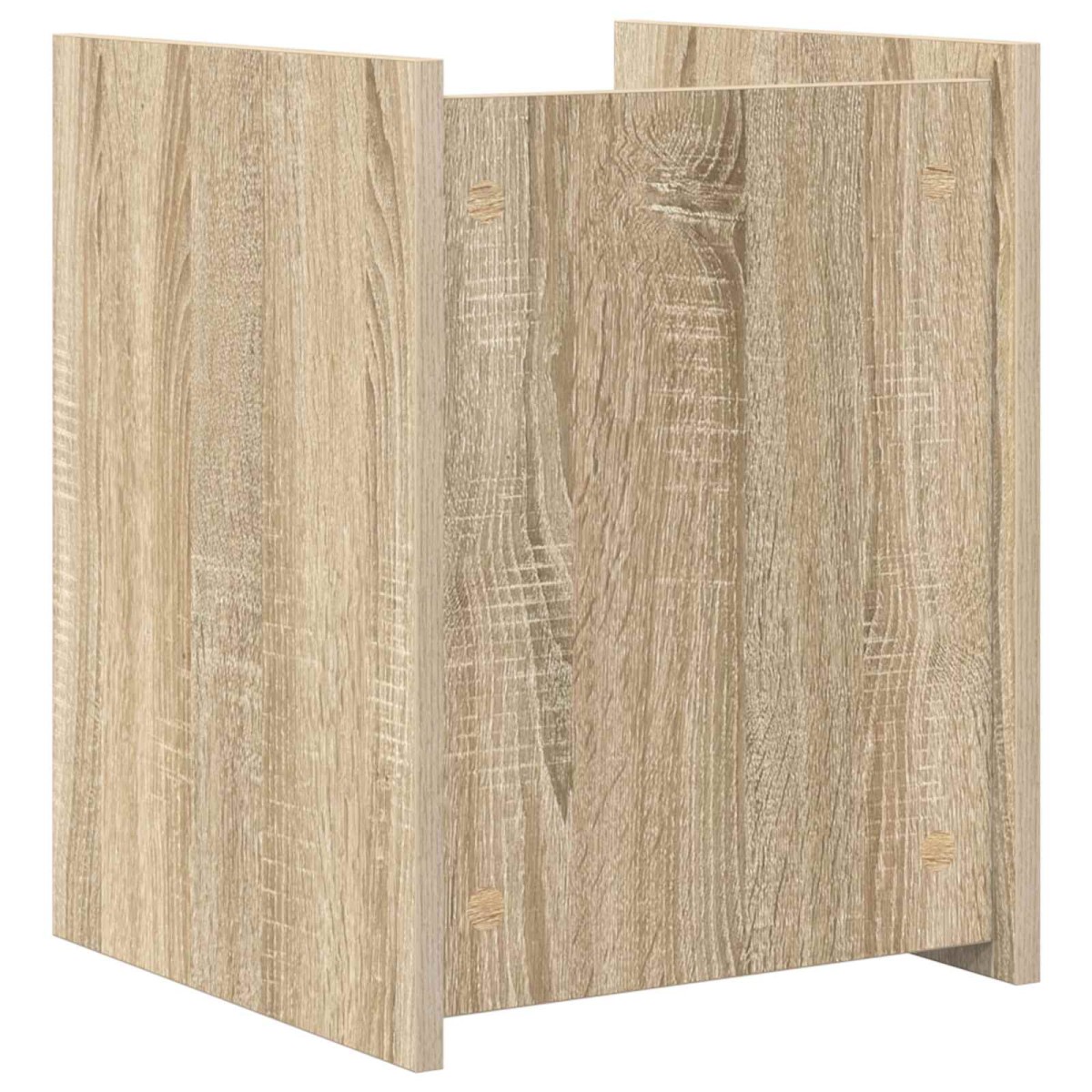 vidaXL Ράφι Περιοδικών Δρύς Sonoma 35 x 35 x 45 εκ Επεξεργασμένο Ξύλο