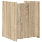 vidaXL Ράφι Περιοδικών Δρύς Sonoma 35 x 35 x 45 εκ Επεξεργασμένο Ξύλο