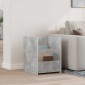 vidaXL Ράφι Περιοδικών Γκρι Μπετόν 35 x 35 x 45 εκ Επεξεργασμένο Ξύλο