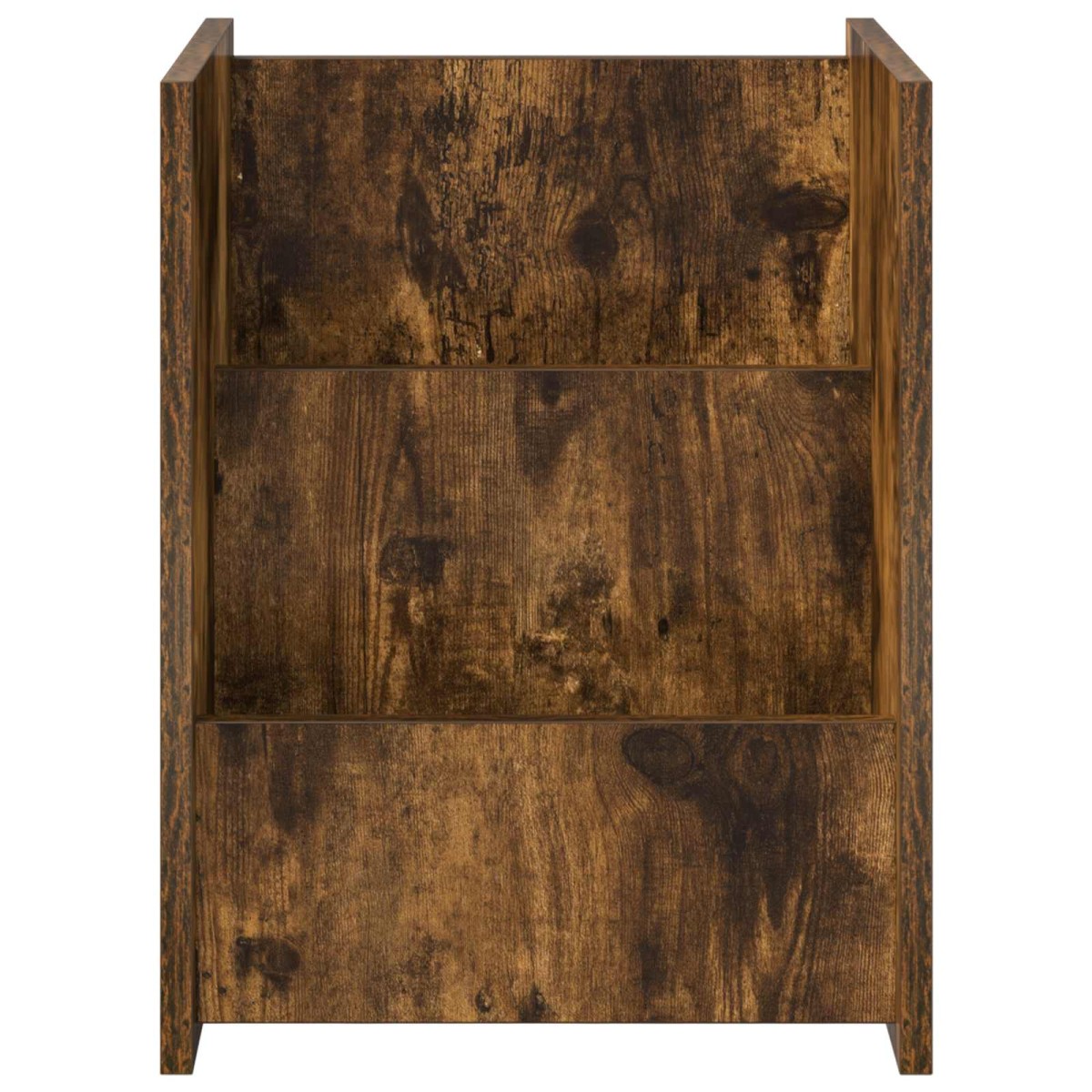 vidaXL Ράφι Περιοδικών με ράφι Καπνιστό Δρύς 35 x 35 x 45 εκ
