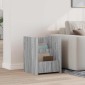 vidaXL Ράφι Περιοδικών με ράφι Γκρίζο Σονομα 35 x 35 x 45 εκ