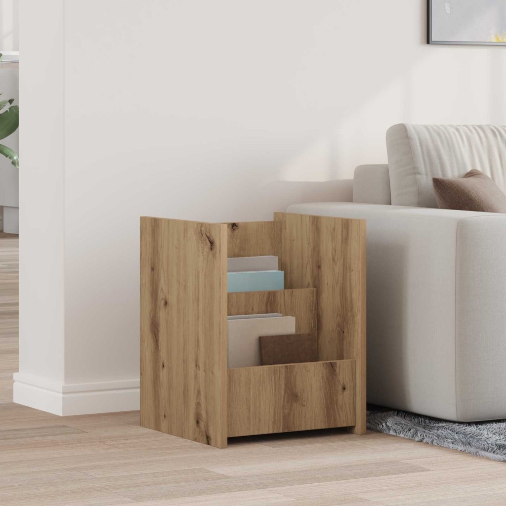 vidaXL Ράφι Περιοδικών Artisan Oak 35 x 35 x 45 εκ Επεξεργασμένο Ξύλο