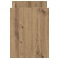 vidaXL Ράφι Περιοδικών Artisan Oak 35 x 35 x 45 εκ Επεξεργασμένο Ξύλο