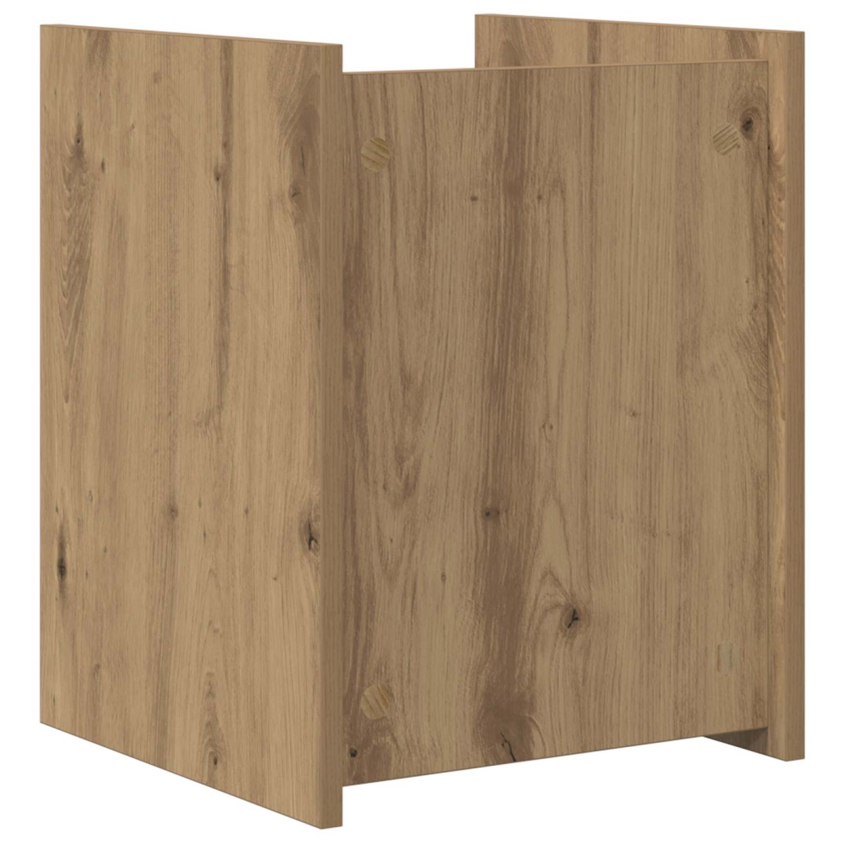 vidaXL Ράφι Περιοδικών Artisan Oak 35 x 35 x 45 εκ Επεξεργασμένο Ξύλο