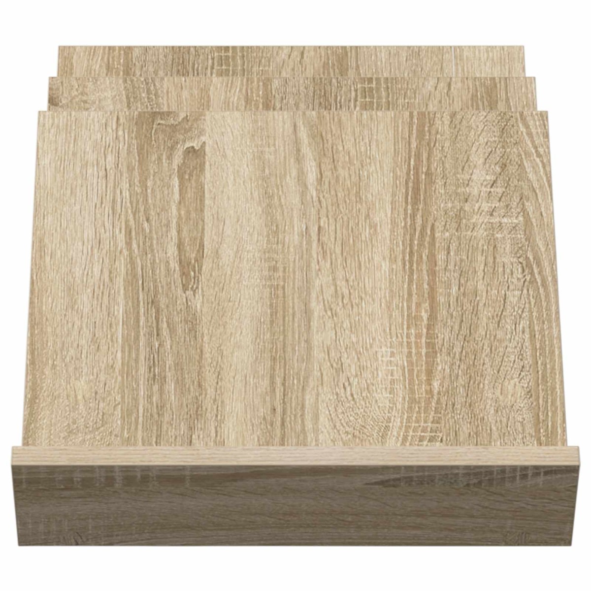 vidaXL Ράφι Περιοδικών με ράφι Δρύς Sonoma 53 x 40 x 28,5 εκ