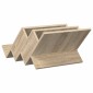 vidaXL Ράφι Περιοδικών με ράφι Δρύς Sonoma 53 x 40 x 28,5 εκ