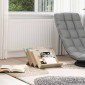 vidaXL Ράφι Περιοδικών με ράφι Δρύς Sonoma 53 x 40 x 28,5 εκ