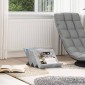vidaXL Ράφι Περιοδικών με ράφι Γκρι Μπετόν 53 x 40 x 28,5 εκ