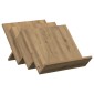 vidaXL Ράφι Περιοδικών με ράφι Artisan Oak 53 x 40 x 28,5 εκ
