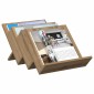 vidaXL Ράφι Περιοδικών με ράφι Artisan Oak 53 x 40 x 28,5 εκ