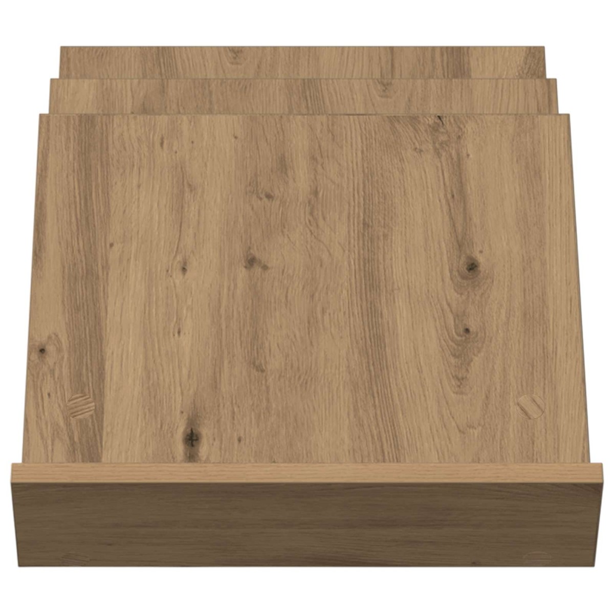 vidaXL Ράφι Περιοδικών με ράφι Artisan Oak 53 x 40 x 28,5 εκ