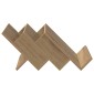 vidaXL Ράφι Περιοδικών με ράφι Artisan Oak 53 x 40 x 28,5 εκ