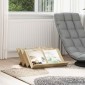 vidaXL Ράφι Περιοδικών με ράφι Δρύς Sonoma 65 x 53 x 28,5 εκ