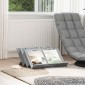 vidaXL Ράφι Περιοδικών με ράφι Γκρίζο Σονομα 65 x 53 x 28,5 εκ