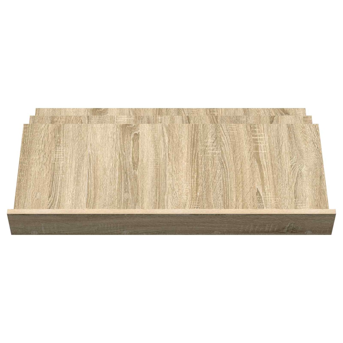 vidaXL Ράφι Περιοδικών με ράφι Δρύς Sonoma 90 x 53 x 28,5 εκ