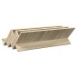 vidaXL Ράφι Περιοδικών με ράφι Δρύς Sonoma 90 x 53 x 28,5 εκ