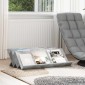 vidaXL Ράφι Περιοδικών με ράφι Γκρι Μπετόν 90 x 53 x 28,5 εκ