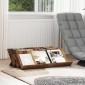 vidaXL Ράφι Περιοδικών Παλιό ξύλο 90 x 53 x 28,5 εκ Επεξεργασμένο Ξύλο
