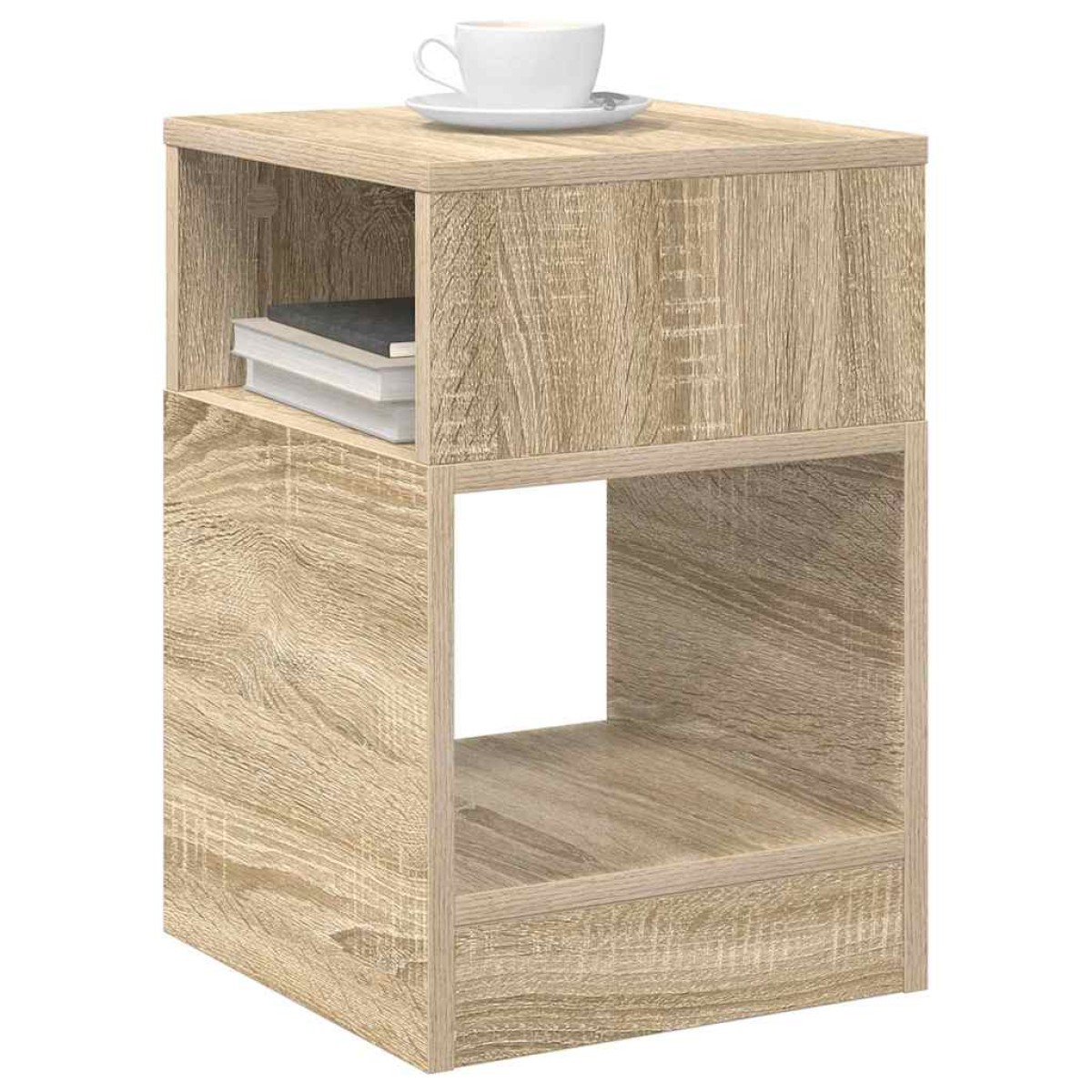 vidaXL End Table 2 τμχ. Δρύς Sonoma 30,5 x 30 x 45 εκ