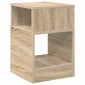vidaXL End Table 2 τμχ. Δρύς Sonoma 30,5 x 30 x 45 εκ