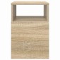 vidaXL End Table 2 τμχ. Δρύς Sonoma 30,5 x 30 x 45 εκ