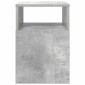 vidaXL End Table Σκυρόδεμα Γκρι 30,5 x 30 x 45 εκ Επεξεργασμένο Ξύλο