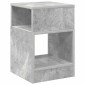 vidaXL End Table Σκυρόδεμα Γκρι 30,5 x 30 x 45 εκ Επεξεργασμένο Ξύλο
