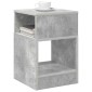vidaXL End Table 2 τμχ. Σκυρόδεμα Γκρι 30,5 x 30 x 45 εκ