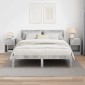 vidaXL End Table 2 τμχ. Σκυρόδεμα Γκρι 30,5 x 30 x 45 εκ