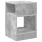 vidaXL End Table 2 τμχ. Σκυρόδεμα Γκρι 30,5 x 30 x 45 εκ