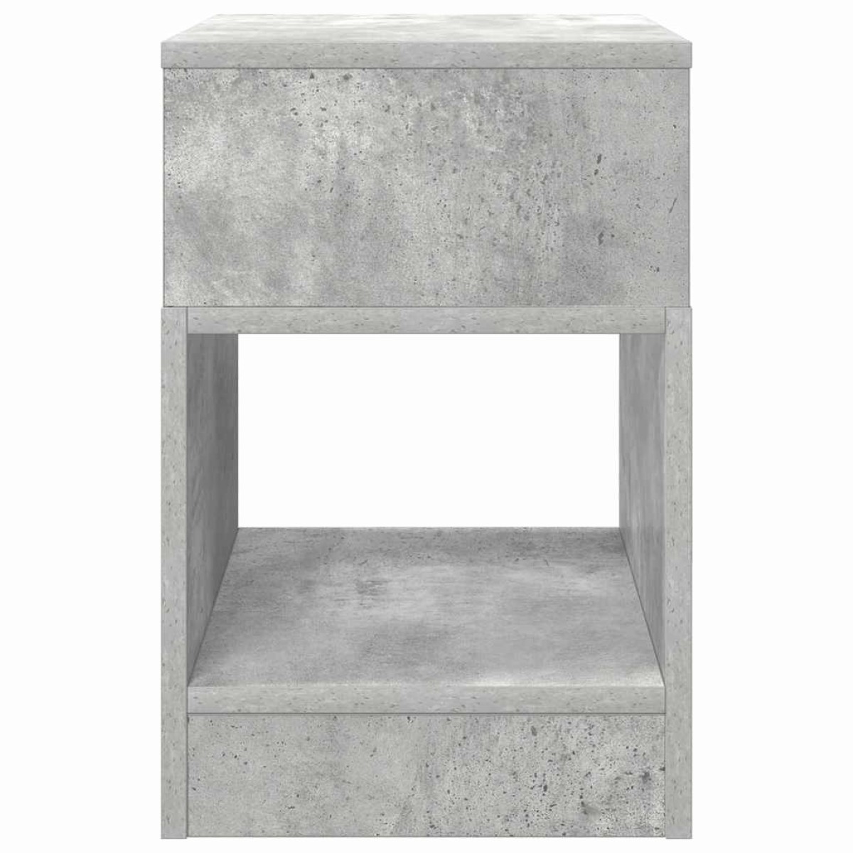 vidaXL End Table 2 τμχ. Σκυρόδεμα Γκρι 30,5 x 30 x 45 εκ