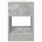 vidaXL End Table 2 τμχ. Σκυρόδεμα Γκρι 30,5 x 30 x 45 εκ