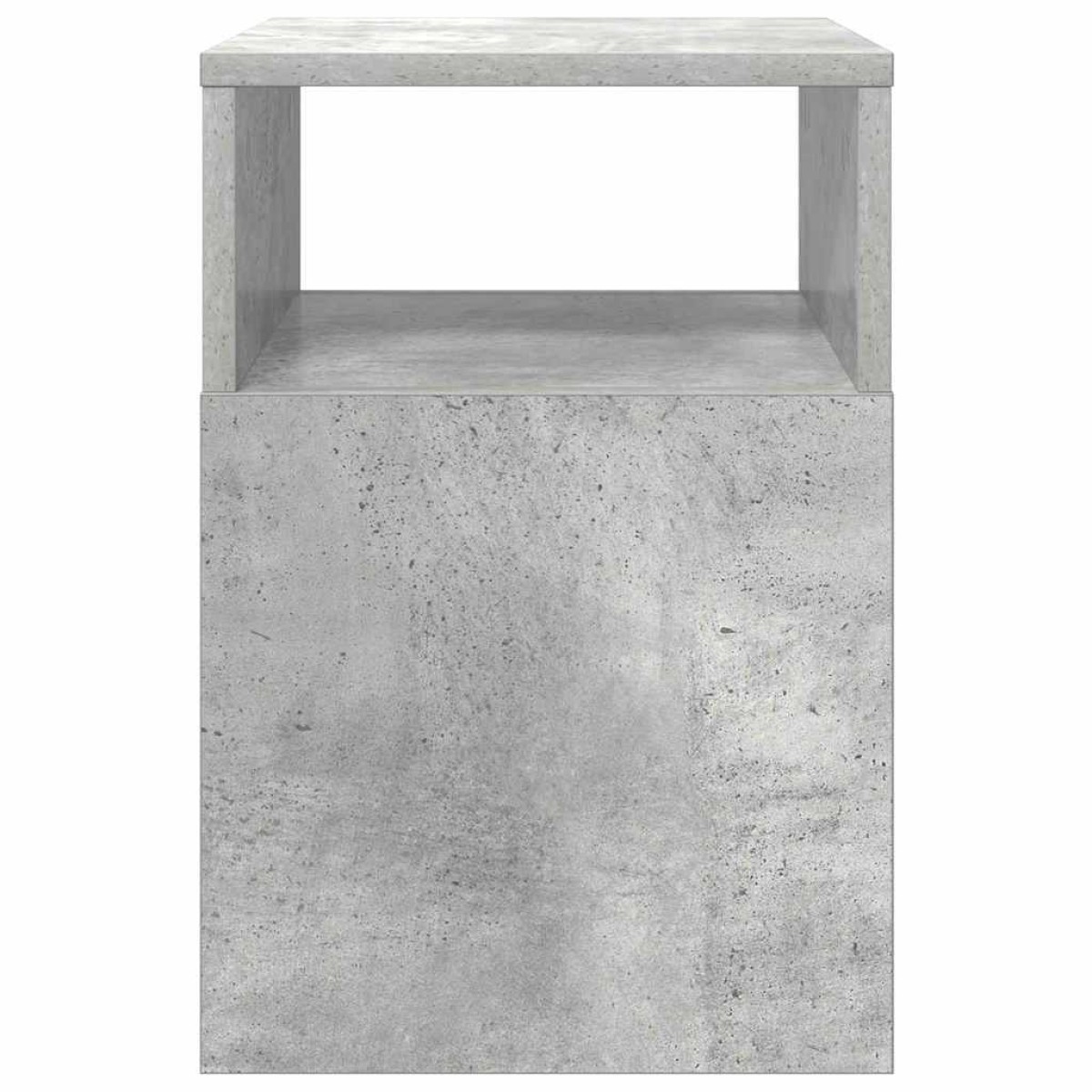 vidaXL End Table 2 τμχ. Σκυρόδεμα Γκρι 30,5 x 30 x 45 εκ