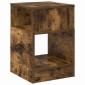 vidaXL End Table Καπνιστό Δρύς 30,5 x 30 x 45 εκ Επεξεργασμένο Ξύλο