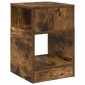 vidaXL End Table 2 τμχ. Καπνιστό Δρύς 30,5 x 30 x 45 εκ