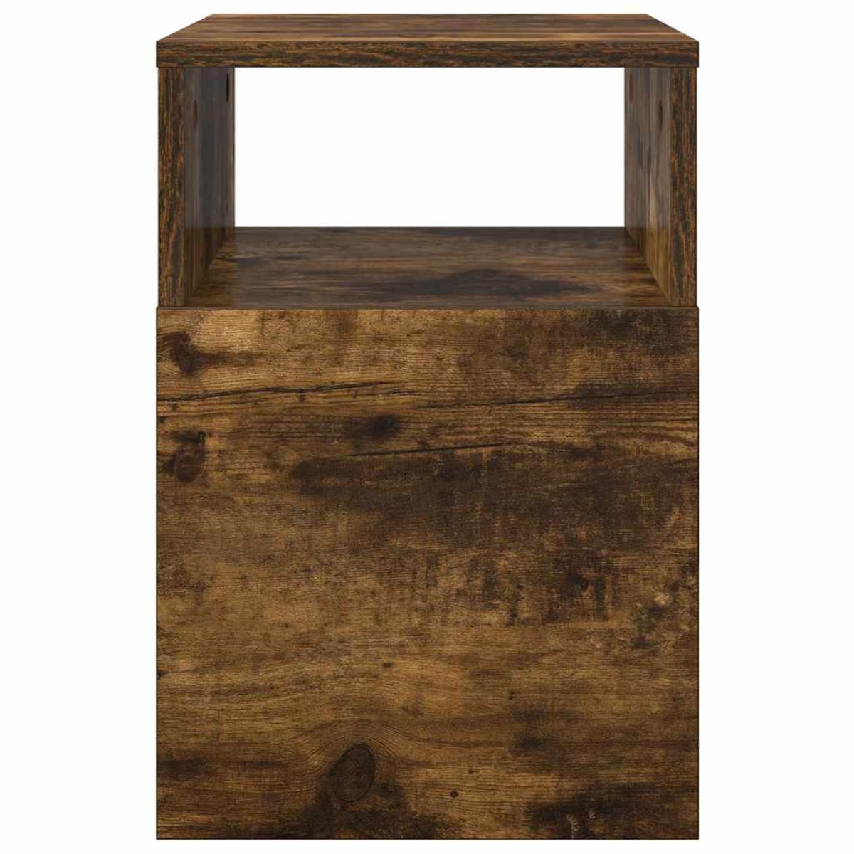 vidaXL End Table 2 τμχ. Καπνιστό Δρύς 30,5 x 30 x 45 εκ