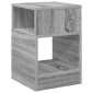 vidaXL End Table Γκρίζο Σονομα 30,5 x 30 x 45 εκ Επεξεργασμένο Ξύλο