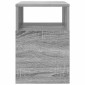 vidaXL End Table 2 τμχ. Γκρίζο Σονομα 30,5 x 30 x 45 εκ