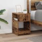 vidaXL End Table Παλιό ξύλο 30,5 x 30 x 45 εκ Επεξεργασμένο Ξύλο