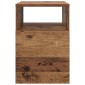 vidaXL End Table 2 τμχ. Παλιό ξύλο 30,5 x 30 x 45 εκ
