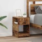 vidaXL End Table 2 τμχ. Παλιό ξύλο 30,5 x 30 x 45 εκ