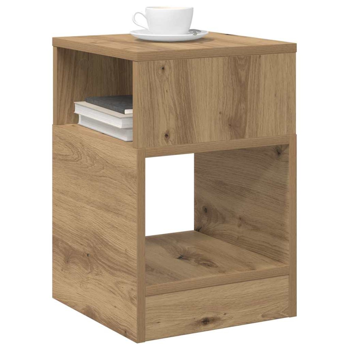 vidaXL End Table 2 τμχ. Artisan Oak 30,5 x 30 x 45 εκ