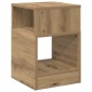 vidaXL End Table 2 τμχ. Artisan Oak 30,5 x 30 x 45 εκ