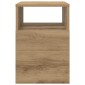 vidaXL End Table 2 τμχ. Artisan Oak 30,5 x 30 x 45 εκ